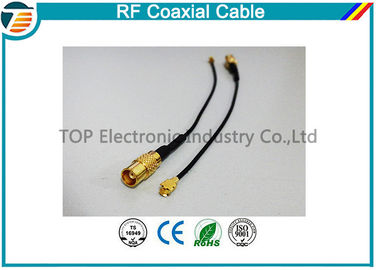 Коаксиальный кабель прямоугольного коаксиального кабеля RF широкополосного напольный для автомобиля