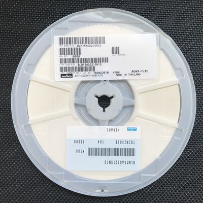 BLM15AG221SN1D 220Ω Ферритный шарик 0402 (1005 Мт) 1A Номинальный ток Высокая импеданс@100 МГц, широкая температура от -55°C до +125°C AEC-Q200