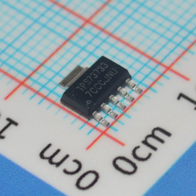 TPS73733DCQ 3.3V 1A Ультранизкий шум (30μVRMS) LDO с высоким PSRR (75dB) 1% Точность Низкий отказ (310mV) Установка подставки Стабильная с 1μF Керамической защитой от тока/теплового тока в пакете TO-263