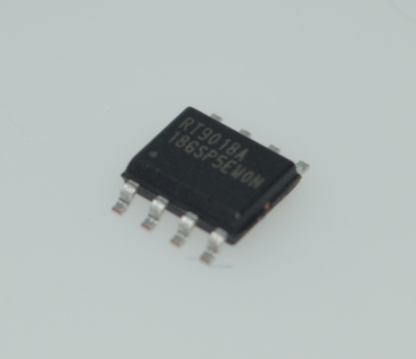 RT9018A-18GSP 300 мА миниатюрный LDO 1,8 В с фиксированным выходом, сверхнизкий уровень шума 55 мкВ RMS, высокое PSRR 70 дБ, входное напряжение от 1,2 В до 5,5 В, быстрый запуск, миниатюрный корпус SOT-23-5, идеально подходит для портативных/радиочастотных приложений