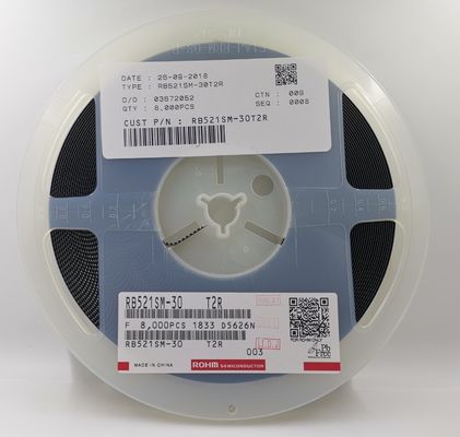 RB521SM-30 30В 200мА диод Шоттки со сверхнизким падением напряжения (VF), высокоскоростным переключением, AEC-Q101, SOD-523, безгалогенный, защита от обратной полярности для автомобильной электроники