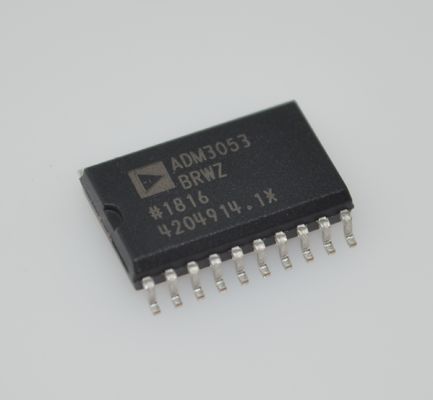 ADM3053BRWZ 5kV rms Изолированный CAN-передатчик с интегрированным Изолированным DC-DC ISO 11898-2 1Mbps Высокий CMTI SOIC-20 пакет для промышленных сетей и управления двигателем