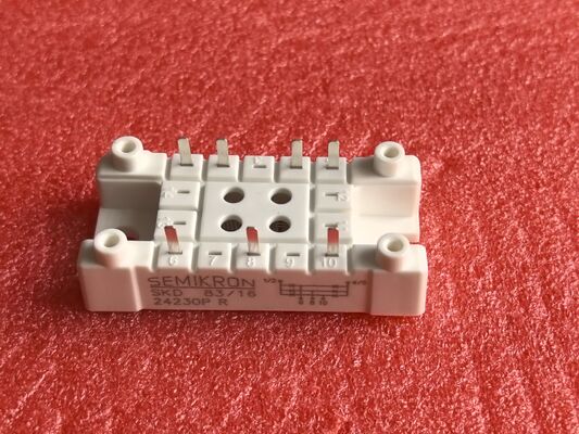 SKD83 16 1600V 83A Двухдиодный модуль Сверхнизкое прямое напряжение Быстрое мягкое восстановление Высокий импульсный ток Высокая изоляция Надежный корпус EconoDUAL3 Для мощных выпрямителей и промышленной сварки