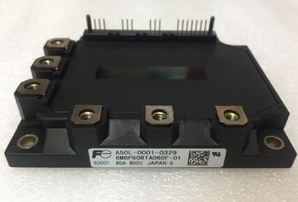 6MBP80RTA060F-01 600V 80A IPM модуль интегрированные IGBT и HVIC драйвер низкие потери высокая надежность встроенная защита компактный пакет DIP для двигателей и UPS