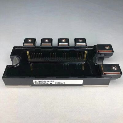 PM75RL1A120 1200V 75A IPM 7-пакет IGBT низкий VCE ((sat) 1.65V интегрированный привод и защита NTC датчик высокая надежность винтовой монтаж идеально подходит для приводов и HVAC