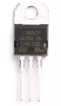 L7805CV-DG 5В 1.5A Линейный стабилизатор напряжения, защита от перегрева, защита от короткого замыкания, безопасный, корпус TO-220, широкий диапазон входного напряжения 7В-35В, идеально подходит для источников питания и промышленного управления