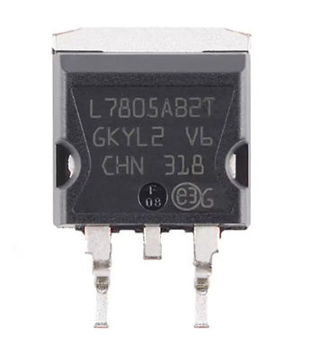 L7805ABD2T-TR 5V 1.5A Регулятор фиксированного напряжения TO-263-3 D2PAK (2 лиды + вкладка) TO-263AB Пакет Тепловая защита и защита от короткого замыкания ±2% Толерантность выхода от -40°C до +125°C Диапазон Автомобильный класс