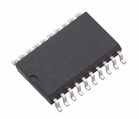 SN74ACT244DWR 3,3 В/5 В восьмиканальный буфер, выходной ток 24 мА, SOIC-20, скорость 4,5 нс, совместимость с ТТЛ, от -40°C до +85°C