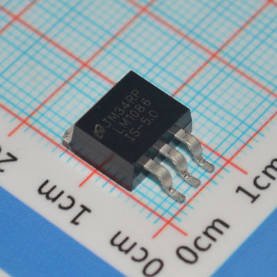 LM1086IS-5.0 5В 1.5A LDO регулятор ±1% точность, 1В падение напряжения TO-263 Термозащита -40°C до +125°C