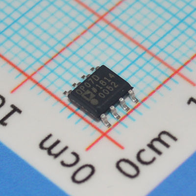 OP07DRZ 0,6μV Низкий уровень шума Op Amp 0,3μV/°C Дрейф 600nV Максимальное смещение ± 18V Поставка SOIC-8 -40°C до +85°C