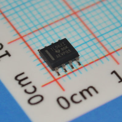 TL062IDR 3MHz Низкомощный JFET Op Amp ±18V Поставка 1pA Входной предвзятость 3mV Оффсет 1,5μV/°C Дрейф SOIC-8 -40°C до +125°C, промышленный класс