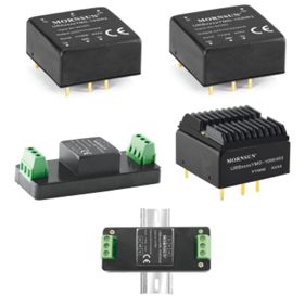 URB4805YMD-10WR3 5V 10Вт DC-DC преобразователь с широким входным диапазоном 4:1 (9-36В) КПД 94% SIP-7 -40°C до +85°C