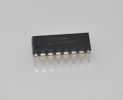 UC2846N Контроллер PWM текущего режима 500kHz, 8-40V Ввод 1A Тотемный столб DIP-16 -40°C до +85°C