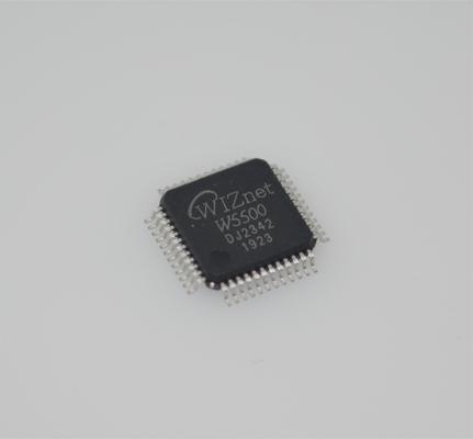 W5500 Проводный TCP/IP Чип SPI Интерфейс 10/100Mbps Ethernet 32KB Буфер 3.3V -40°C до +85°C