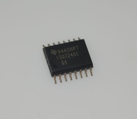 ISO7240CDWR 4-канальный цифровой изолятор со скоростью 100 Мбит/с Высокий CMTI (50 кВ/μs) Широкий диапазон питания (3V-5.5V) Низкая мощность Устойчивая защита ESD и пакет SOIC-16