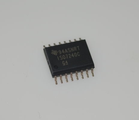ISO7240CDWR 4-канальный цифровой изолятор со скоростью 100 Мбит/с Высокий CMTI (50 кВ/μs) Широкий диапазон питания (3V-5.5V) Низкая мощность Устойчивая защита ESD и пакет SOIC-16