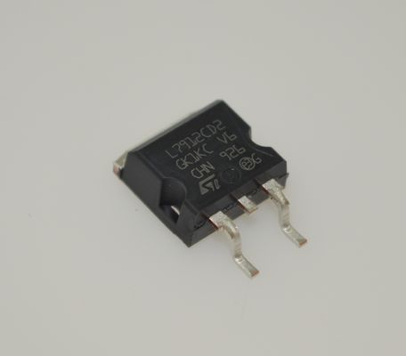 L7912CD2T-TR - Стабилизатор напряжения с фиксированным выходным напряжением -12 В, ток 1,5 А, защита от перегрева и короткого замыкания, широкий диапазон входного напряжения (-35 В), низкий перепад напряжения, корпус TO-263