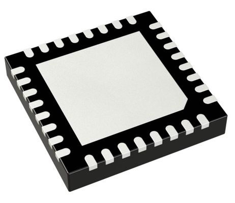 TUSB2046BIRHBR 4-портовый USB 2.0 Hub контроллер с поддержкой 12 Мбит/с / 1,5 Мбит/с, встроенные приемопередатчики, работа при напряжении 3,3 В, низкий уровень электромагнитных помех, режим энергосбережения и промышленный температурный диапазон (-40°C до 85°C)