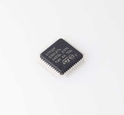 STM32F030C8T6 48MHz Cortex-M0 MCU 64KB Flash 8KB RAM 12-битный ADC низкозатратный 5V Tolerant 37 GPIOs and Wide Temp Range для надежных встроенных конструкций