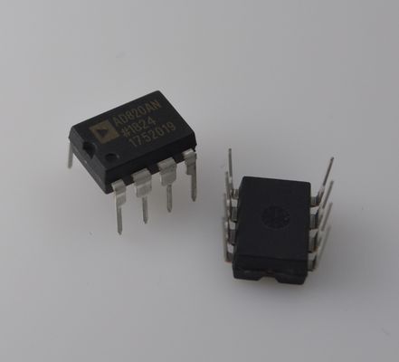 AD820ANZ Точность 5MHz Op Amp Одно/двойное питание (± 18V) Низкая мощность 1,3mA Выход железнодорожный на железнодорожный Широкий диапазон температур -40°C ~ +125°C для промышленности и автомобилестроения