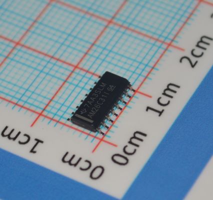 AM26C31IDR Высокоскоростной дифференциальный драйвер 32 Мбит/с RS-422/RS-485, 4 канала, защита от электростатического разряда ±15 кВ, широкий диапазон питания от 3 В до 5,5 В, от -40°C до +125°C, низкое энергопотребление и промышленный класс