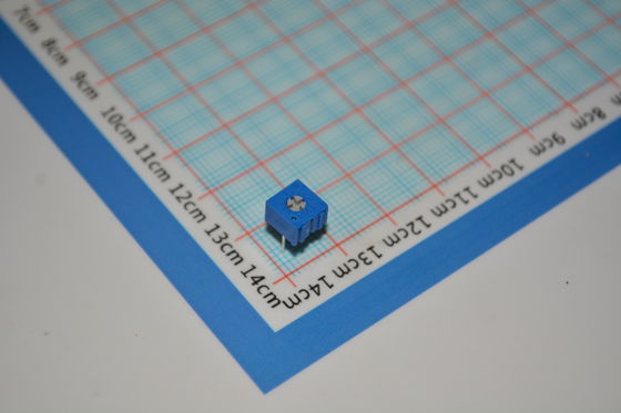 3362P-1-102LF Тримпот 1kΩ 10-оборотный точный потенциометр ±10% Толерантность через отверстие Монтаж Сермет элемент Надежная регулируемость Идеально подходит для калибровки и настройки цепей