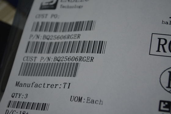 BQ25606RGER 3A IC быстрой зарядки с 3,9V-14V вводом I2C управления 30V OVP NVDC путей питания 3mm × 3mm QFN 92% эффективности интегрированные MOSFET и теплового регулирования