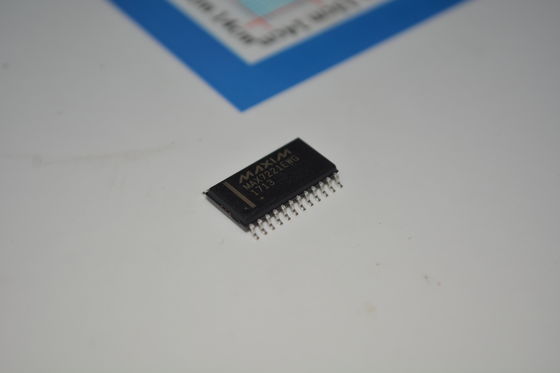 MAX7221EWG+T 8-значный драйвер светодиодного дисплея с интерфейсом SPI 10MHz Серийная скорость передачи данных 2.7V-5.5V Операция Индивидуальное управление светодиодным приводом и 24-контактный широкий пакет SOIC