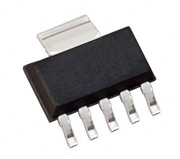 TPS73733DCQ 3.3V 1A Ультранизкий шум (30μVRMS) LDO с высоким PSRR (75dB) 1% Точность Низкий отказ (310mV) Установка подставки Стабильная с 1μF Керамической защитой от тока/теплового тока в пакете TO-263
