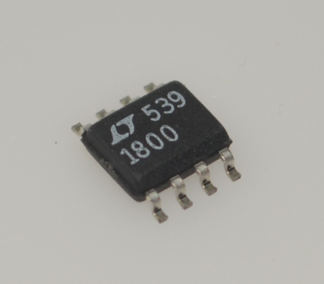 LT1800CS8 Высокоскоростной операционный усилитель 100 МГц, скорость нарастания 400 В/мкс, низкое смещение 3,5 мВ, выход Rail-to-Rail, питание от 5 В до ±5 В, входной ток 7 нА, компактный корпус SOIC-8 для фильтров/драйверов АЦП