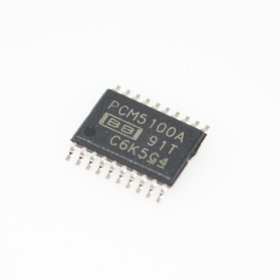 PCM5100APWR Advanced 32-битный 384kHz Стерео DAC 112dB SNR, <0,001% THD+N Интегрированный LP фильтр 2VRMS Выход Low Jitter Single Supply (2.7-5.5V) Крошечный TSSOP-16 для портативного Hi-Fi Audio