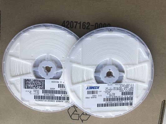 C0603C101J5GACTU 100pF 50V C0G/NP0 0603 Керамический конденсатор 5% Толерантность Высокая стабильность Ультранизкий ESR и ленточная упаковка для высокочастотных цепей