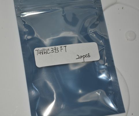 74VHC393FT Двухканальный 4-разрядный двоичный счетчик с напряжением питания 2-5.5 В, асинхронным сбросом, входами, устойчивыми к напряжению 5.5 В, выходным током 8 мА, высокой помехозащищенностью и корпусом TSSOP-14