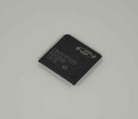 C8051F020-GQR высокоскоростной 25 MIPS 8052 Core 64KB Встроенная система Flash 4.5KB оперативная память 12-битный ADC двойной 12-битный DAC 64-контактный LQFP Industrial Temp Range Обширный периферийный комплект
