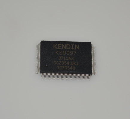 KSZ8997 9-порт 10/100 Управляемый коммутатор с QoS VLAN Energy Detection Авто-MDI/MDIX 3.3V Операция Промышленная температура (-40°C до +85°C) 128-контактный пакет PQFP и расширенное управление трафиком