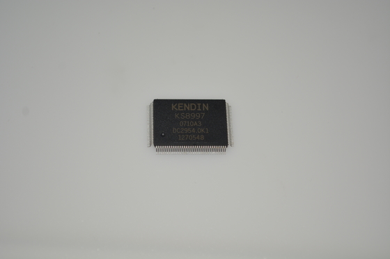 KSZ8997 9-порт 10/100 Управляемый коммутатор с QoS VLAN Energy Detection Авто-MDI/MDIX 3.3V Операция Промышленная температура (-40°C до +85°C) 128-контактный пакет PQFP и расширенное управление трафиком