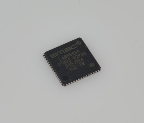 LAN9500A-ABZJ Усовершенствованный контроллер USB 2.0 - Ethernet 10/100 с высокоскоростным 480 Мбит/с интегрированным MAC/PHY и EEPROM, сверхнизкое энергопотребление, промышленный температурный диапазон, надежная защита от электростатического разряда и компактный 36-контактный QFN для встраиваемых систем