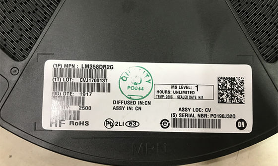 LM358DR2G Low-Power Dual Op-Amp with High Gain Wide Voltage Range (3V-32V) ESD Protection Industry Standard Rail-to-Rail Output Cost-Effective Stable Performance and High Reliability