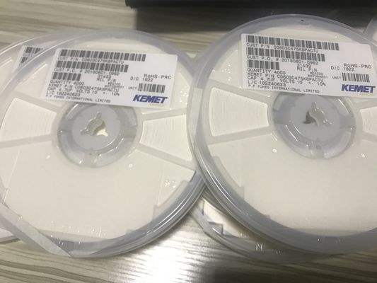 C0603C475K8PACTU MLCC 4.7µФ 10В X7R 0603 Керамический конденсатор, высокая емкость, стабильная производительность, соответствие RoHS и автомобильный класс AEC-Q200
