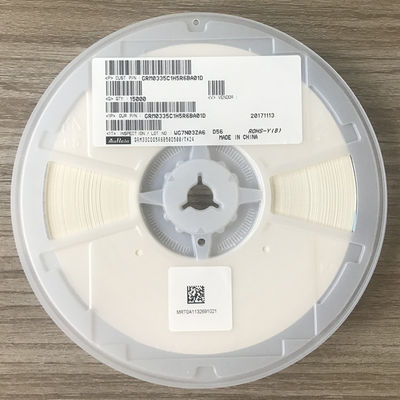 GRM0335C1H5R6BA01D 5.6пФ ±0.1пФ 0402 MLCC с номинальным напряжением 50 В, диэлектрик C0G (NP0) для максимальной стабильности, высокий Q-фактор, сверхнизкие потери, безгалогенный, ленточная упаковка для автомобильных цепей