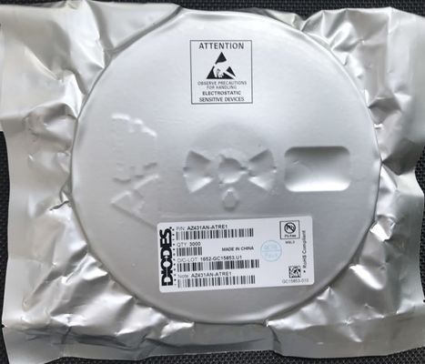 AZ431AN-ATRE1 2.5-36В Шунтирующий регулятор с точностью ±0.5% 100 мА, низкий импеданс, SOT-23-3, от -40°C до +105°C, AEC-Q100, лента и катушка