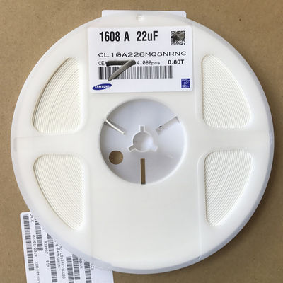 CL10A226MQ8NRNC 22μF 6.3V X5R 0603 MLCC High CV ±20% Tol Compact Design Ni Barrier Flex Termination RoHS Tape  Reel