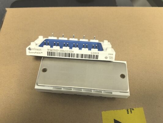 BSM25GD120DLCE3224 1200В/25А IGBT-модуль, двойная конфигурация, низкое VCE(sat), высокоскоростное переключение, низкие потери, встроенный NTC, изолированная опорная пластина, промышленный класс для ИБП и солнечных инверторов