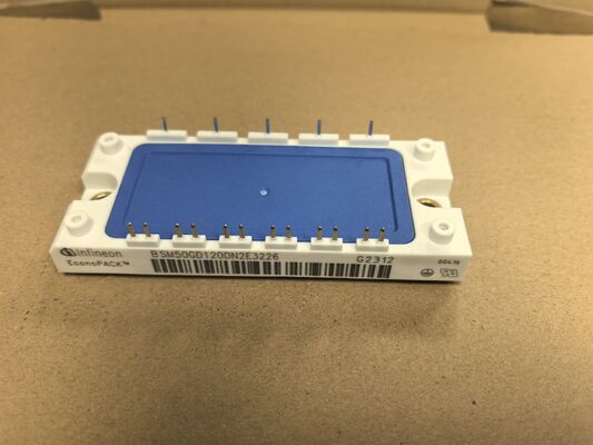 BSM50GD120DN2E3226 1200V/50A IGBT модуль двойной конфигурации низкой VCE ((sat) высокоскоростной переключения низкой потери встроенный NTC изолированной базовой пластины промышленного класса для двигателей и солнечных инверторов