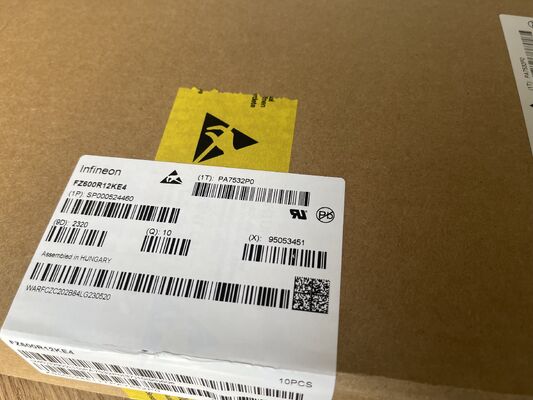 FZ600R12KE4HOSA1 1200V/600A IGBT модуль низкий VCE ((sat) высокоскоростной переключатель низкие потери пресс-подборка штифты изолированной основной пластинки NTC датчик промышленного класса для тяжелых приводов и ветровых преобразователей