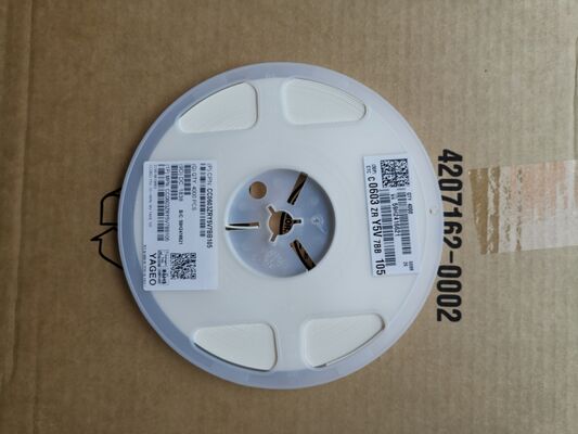 Высокоустойчивый 105μF MLCC с номинальным напряжением 5,7V в 0603 Ультранизкий ESR/ESL высокая емкость миниатюрный размер надежная производительность для расширенного разъединения и сглаживания