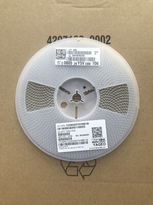 Высокая емкость 10μF 0805 MLCC 5.5V Оценка Ультра-миниатюрный размер Низкий ESR/ESL Y5V Диэлектрическая высокочастотная производительность Экономически эффективный идеальный для разъединения и буферизации в портативной электронике