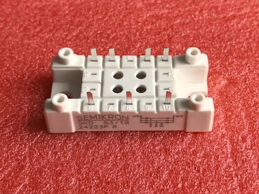 SKD53 16 1600V 53A Модуль с двойным диодом Мягкое восстановление Низкое напряжение вперед Высокое напряжение вверх поток Высокая изоляция Компактный пакет EconoDUAL для промышленных выпрямителей и сварки