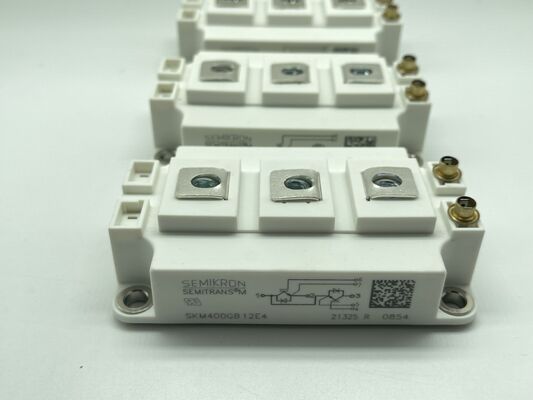 SKM400GB12E4 1200V 400A IGBT модуль, низкое Vce(sat), высокая устойчивость к короткому замыканию, низкие потери при переключении, высокая изоляция, промышленный класс, для приводов двигателей и промышленных ИБП