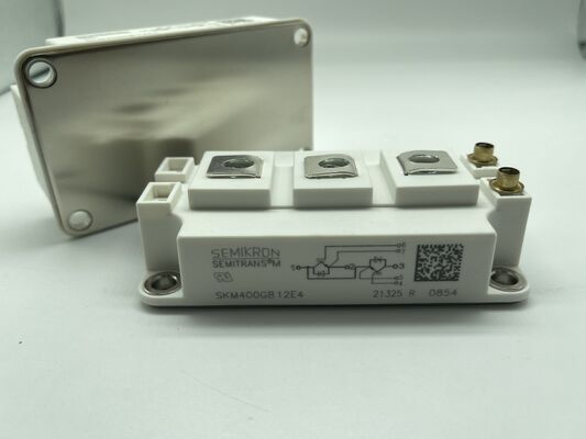 SKM400GB12E4 1200V 400A IGBT модуль, низкое Vce(sat), высокая устойчивость к короткому замыканию, низкие потери при переключении, высокая изоляция, промышленный класс, для приводов двигателей и промышленных ИБП